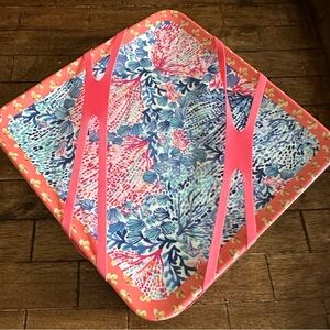 Lilly‎ Pulitzer Melamine 4 plates style 001781 Sway with me NIB